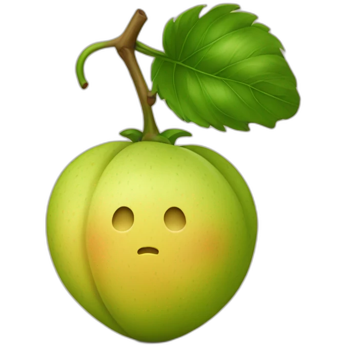 One pièce fruit emoji