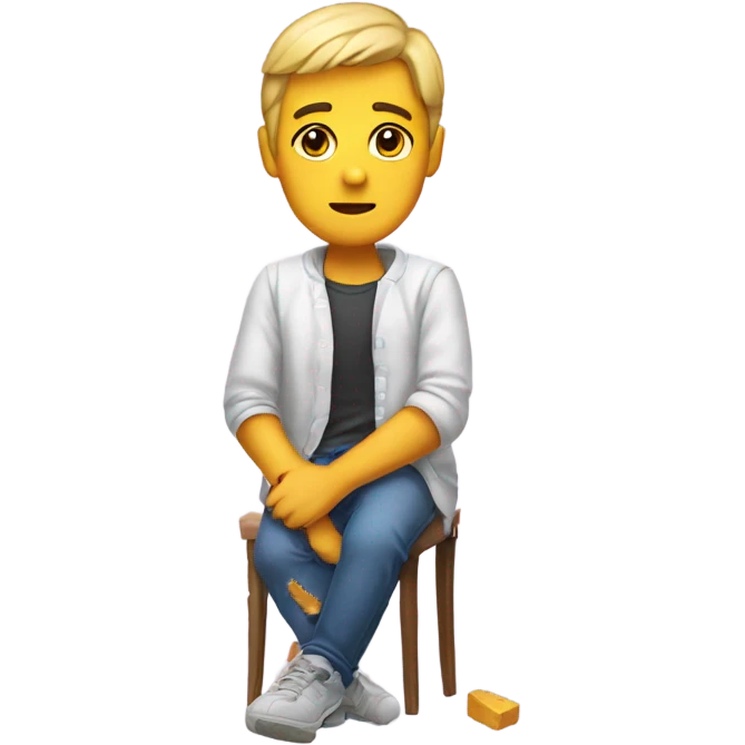 Broken leg emoji