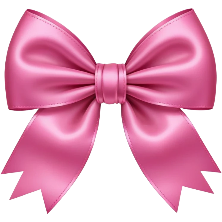Pink bow coquette  emoji