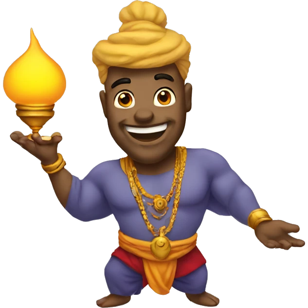 genie of the lamp emoji