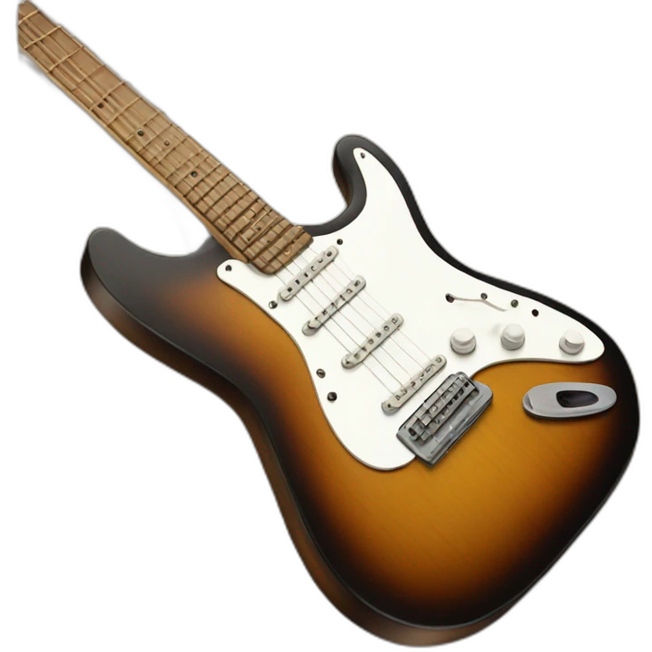 guitar playing emoji