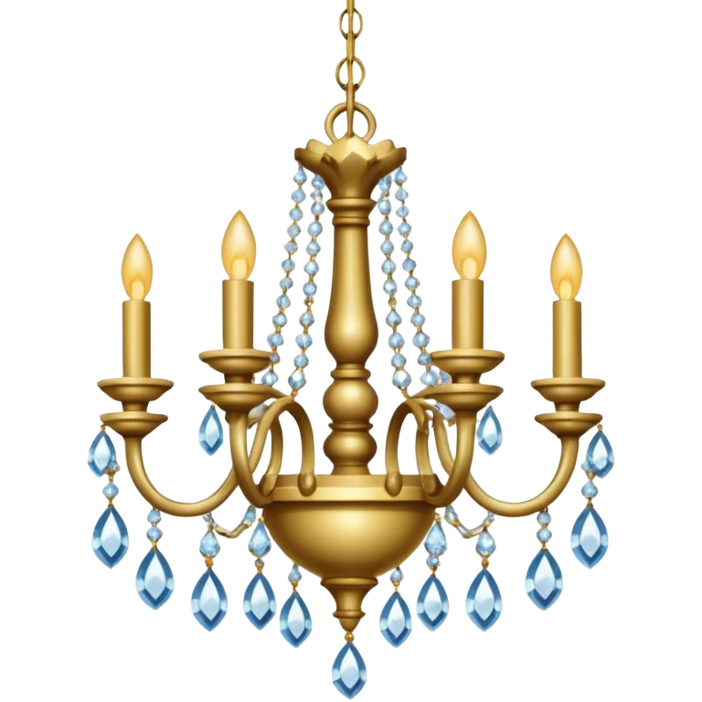 classic ornate chandelier emoji
