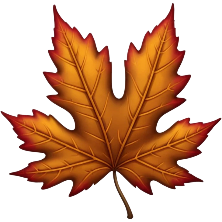 quiero una fucion de pernos y hojas de arbol emoji