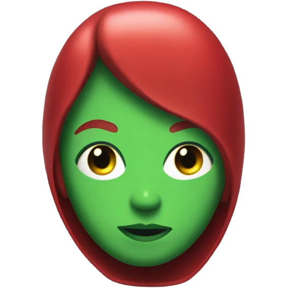 Red light green light doll from squid games emoji