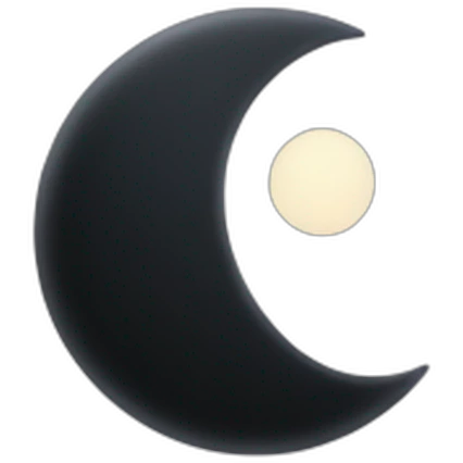 Black moon for android emoji