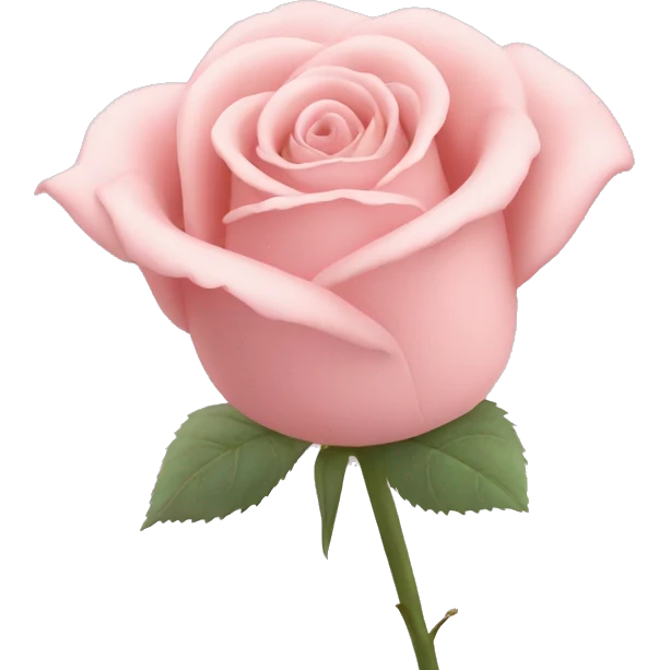 Cœur pastel rose emoji
