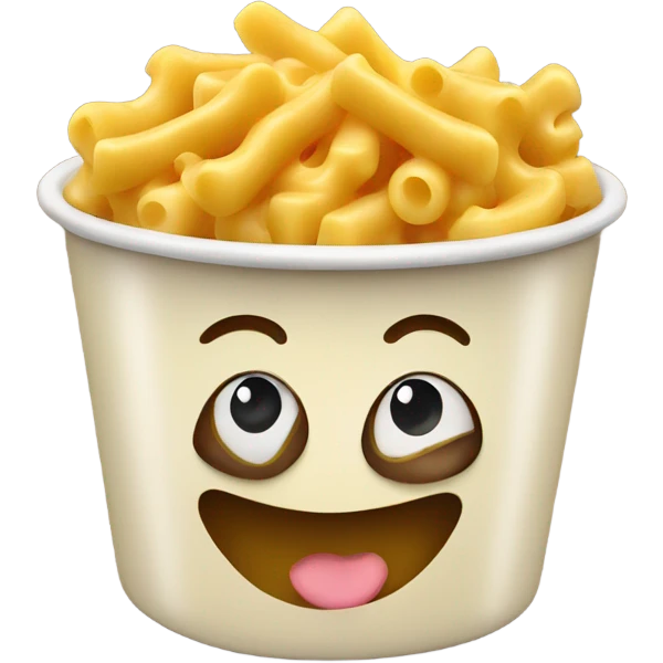 Mac and cheese emoji