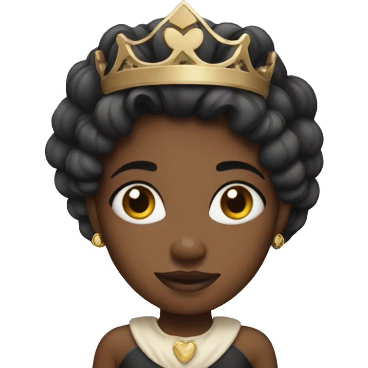 black princess emoji