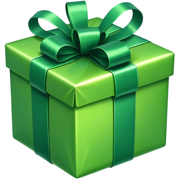 green gift emoji