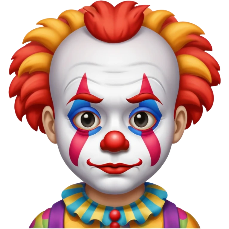 sad clown emoji