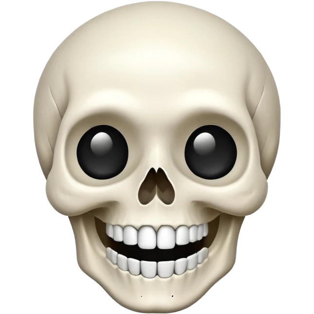 happy skull emoji