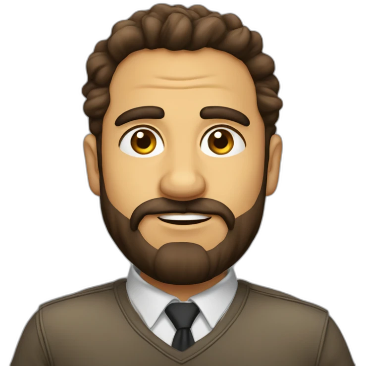 anteojos-barba-rubio pelado emoji