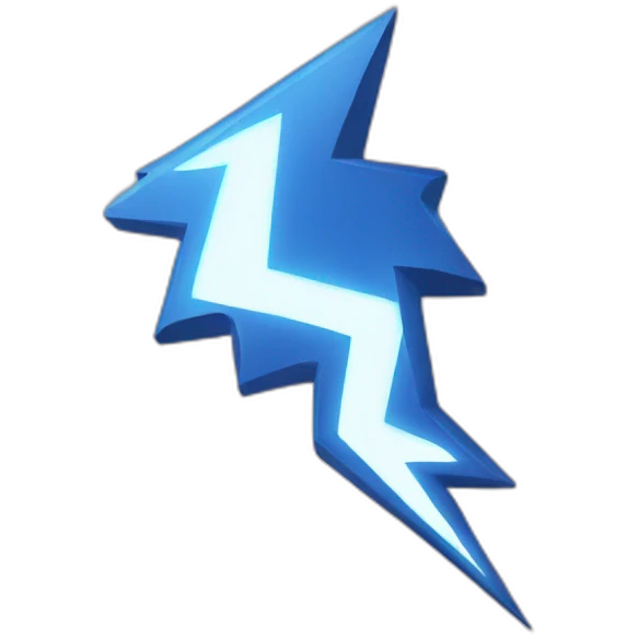 lightning emoji