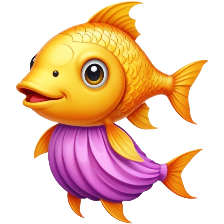 Fish in a dress  emoji