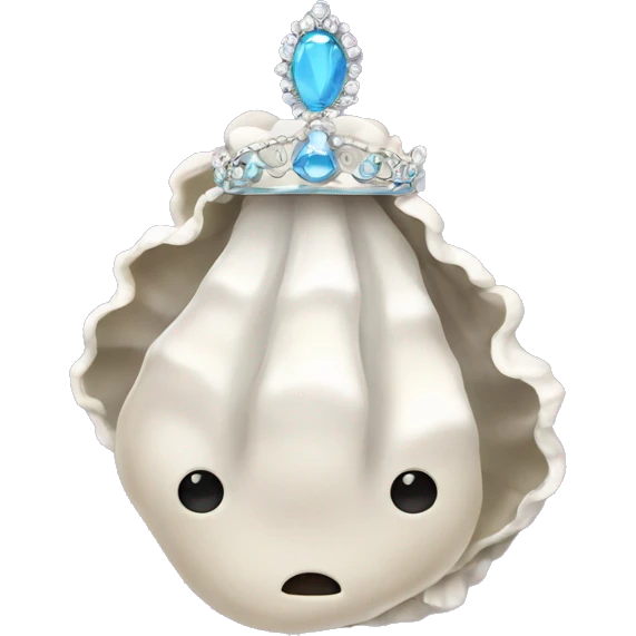 Oyster with a tiara  emoji