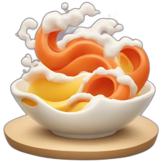 Japanese umami flavor wave emoji