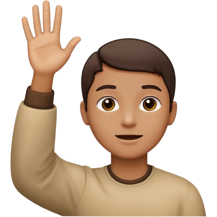 Raising Hand emoji
