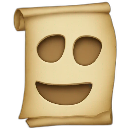 parchment emoji