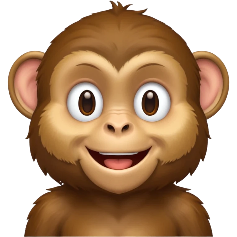 Happy monkey  emoji