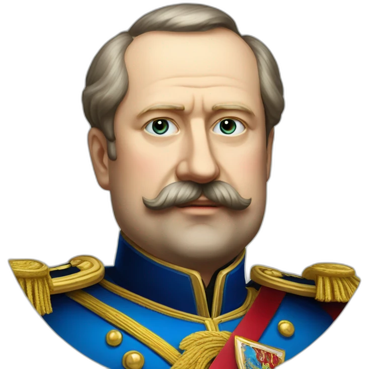 Russian emperor Alexander II emoji