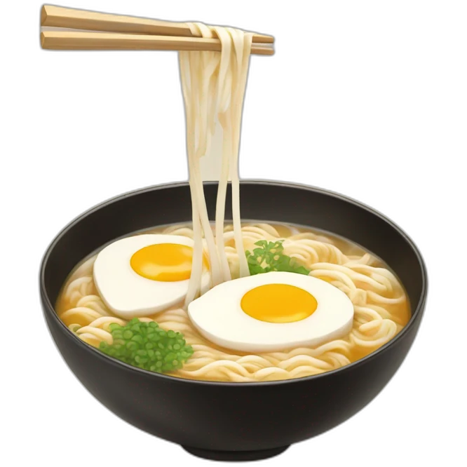 Tonkotsu ramen emoji
