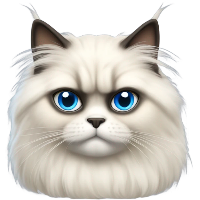 Himalayan cat emoji