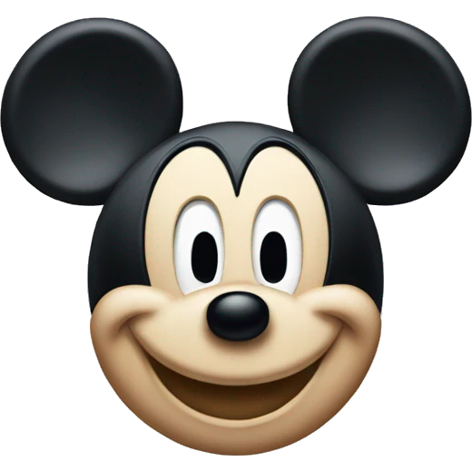Mickey Mouse emoji