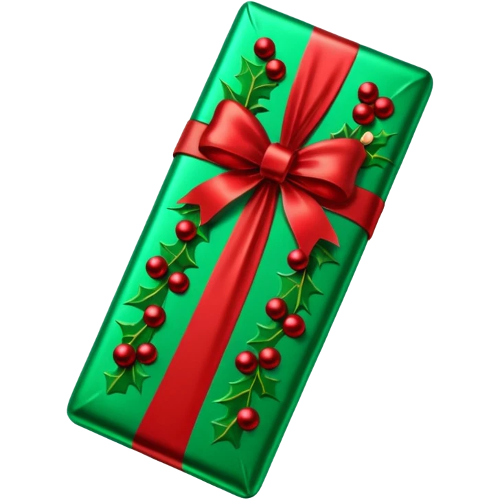 Donat Christmas schoko emoji