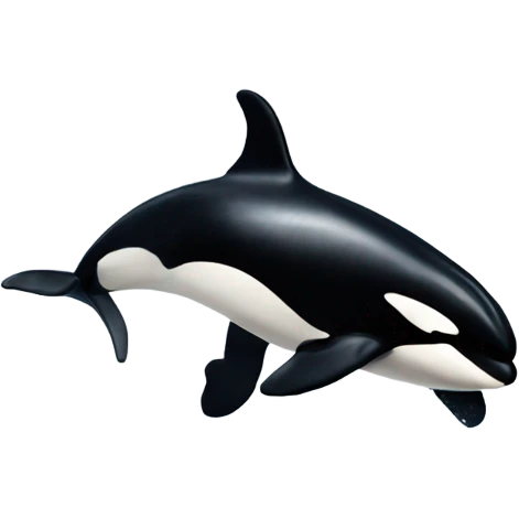 Orca jumping  emoji