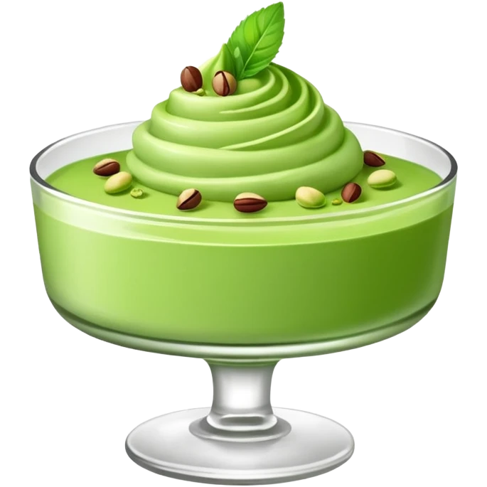 green dessert emoji