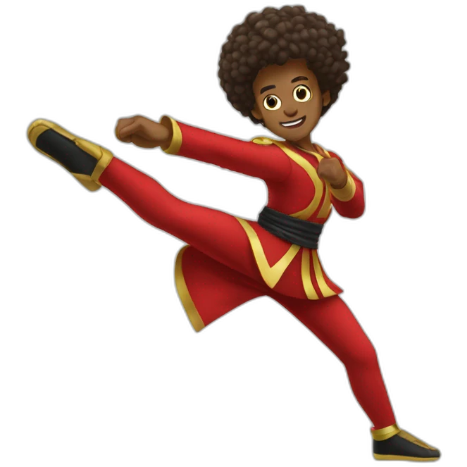 Migle capueira master kick emoji