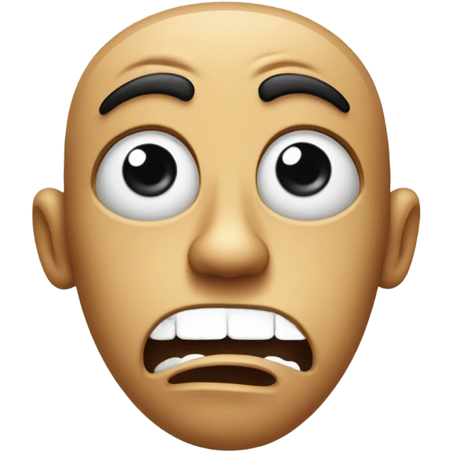 Oh no face emoji