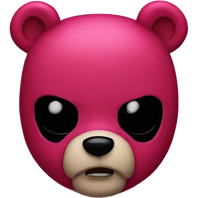 Deadpool pink bear emoji