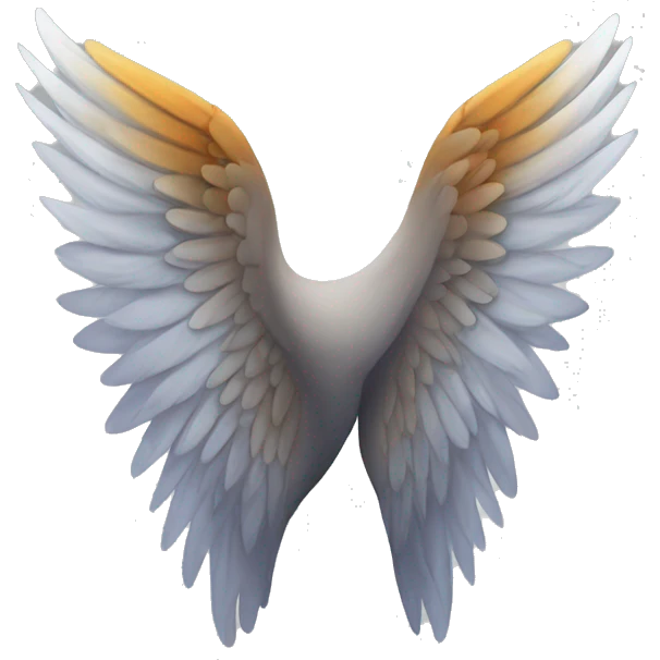 wings side profile emoji