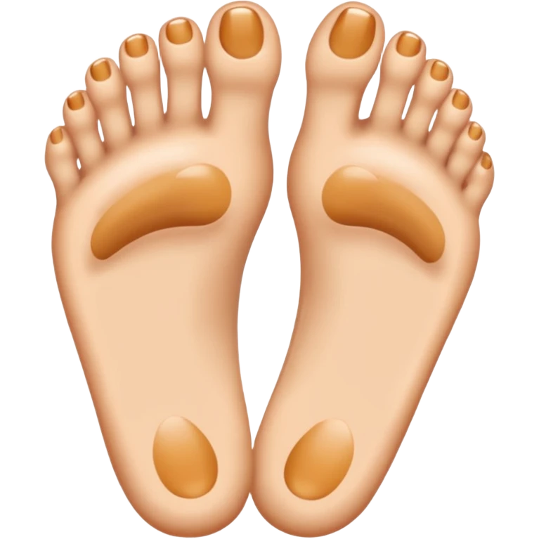 The foot emoji but everything EXCEPT the toes are the eye emoji emoji