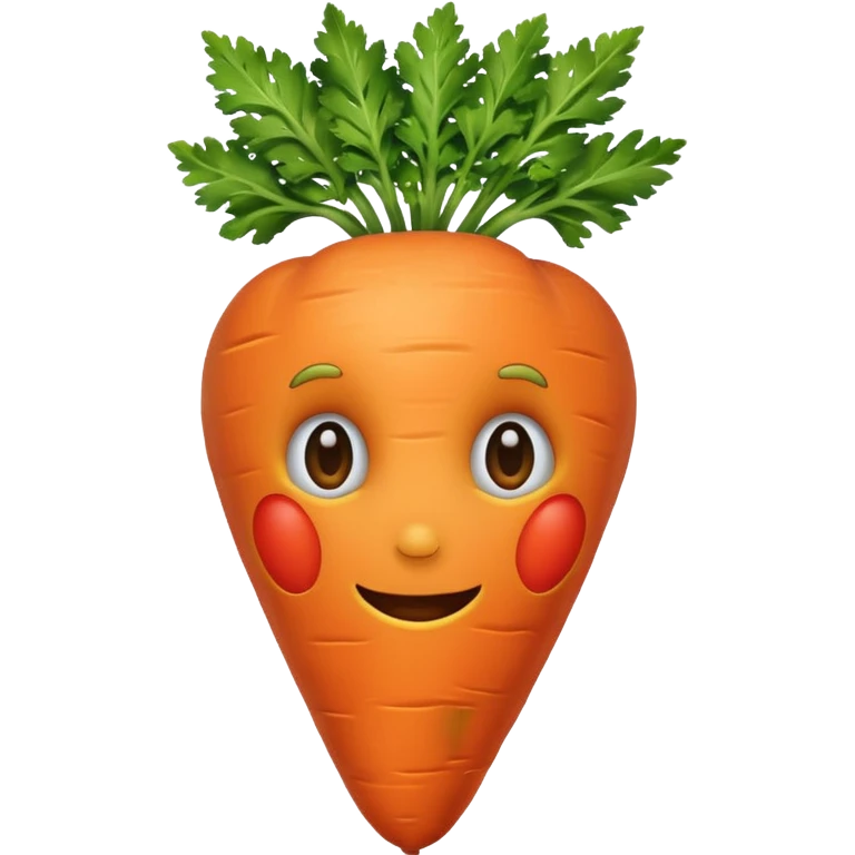 carrot face emoji