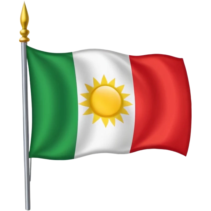Kurdistan flag emoji