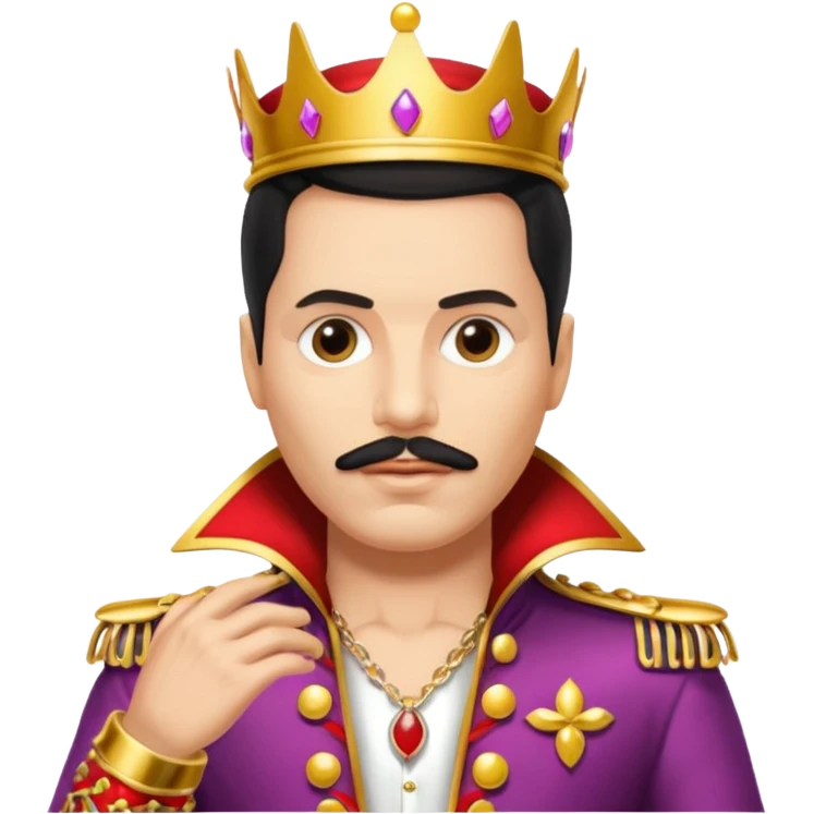 Freddy mercury famous stand emoji