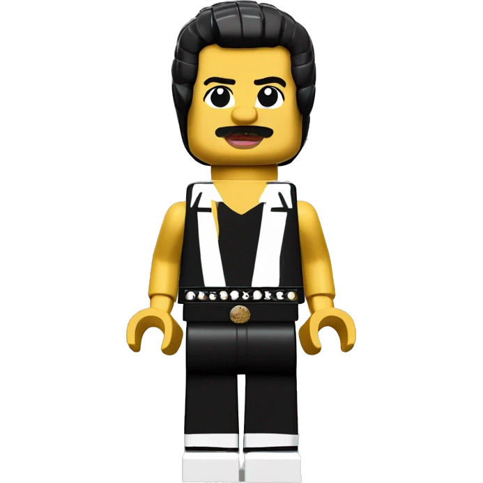 FREDDIE MERCURY lego full body emoji