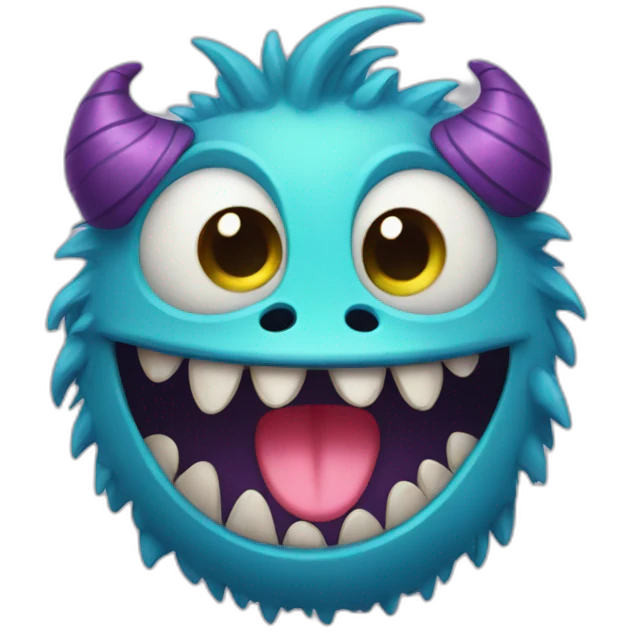 Cute monster  emoji