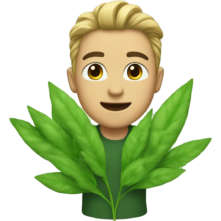 🤑🌿 emoji