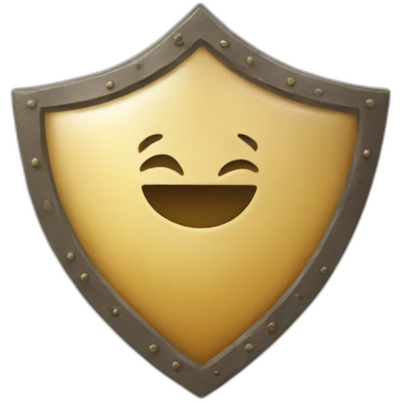 shiled in star emoji