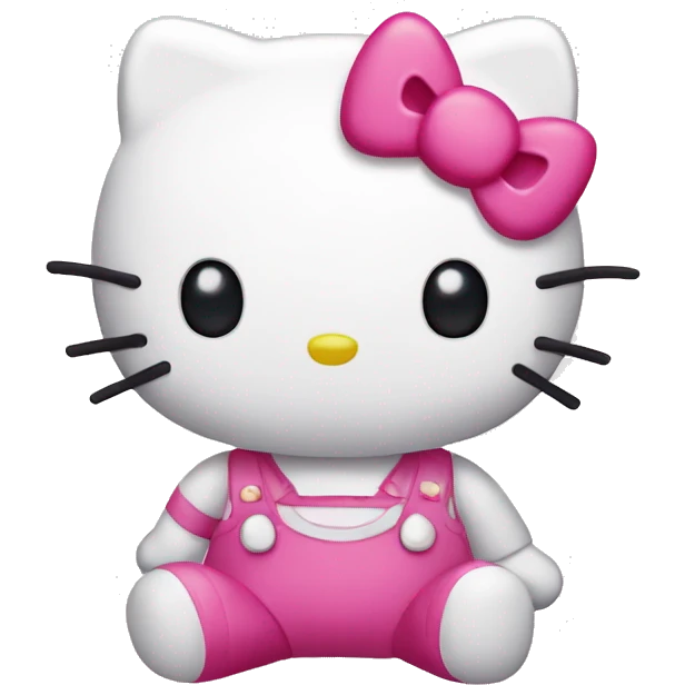 Hello kitty good emoji
