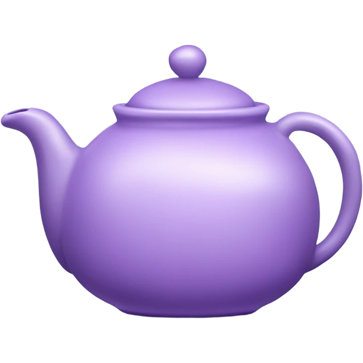 teapot light purple tea  emoji