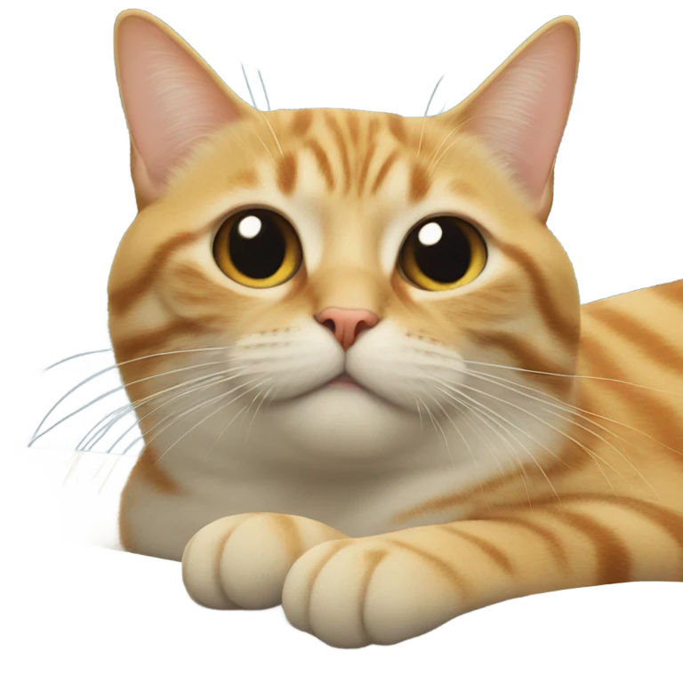 Fish on cat emoji