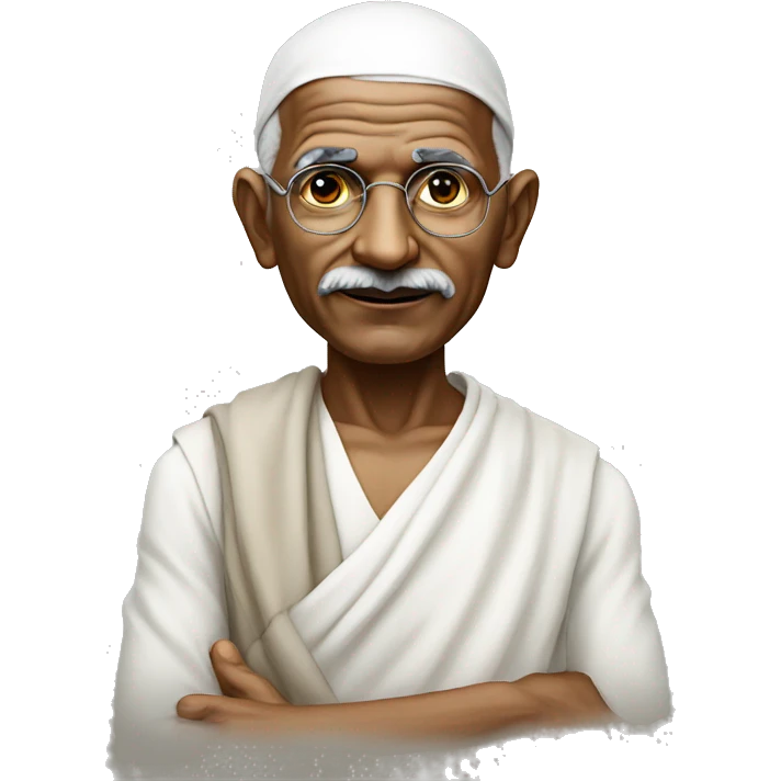 ghandi  emoji