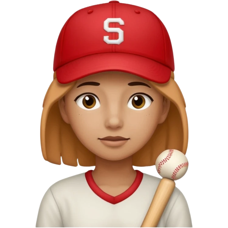 Tom boy with a red baseball cap saying nighty night emoji