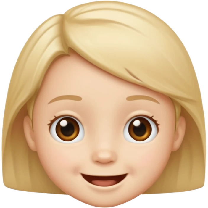Toddler kids face emoji