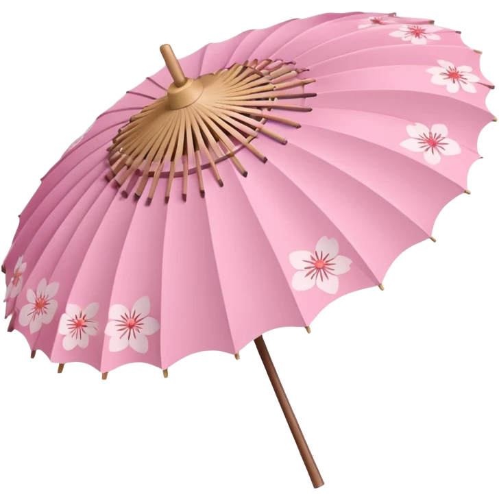 A cute Sakura parasol  emoji