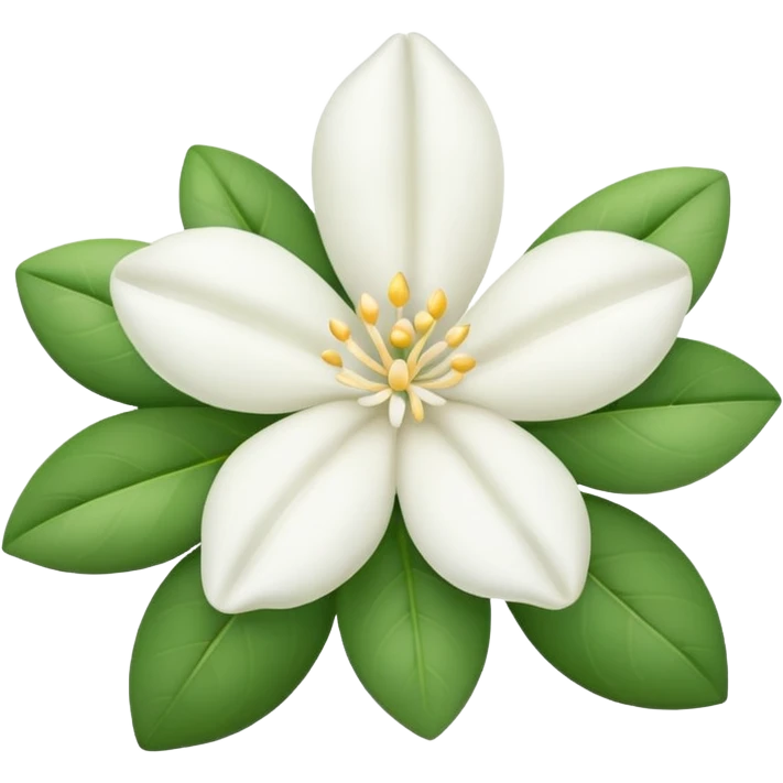 Jasmine flower emoji emoji